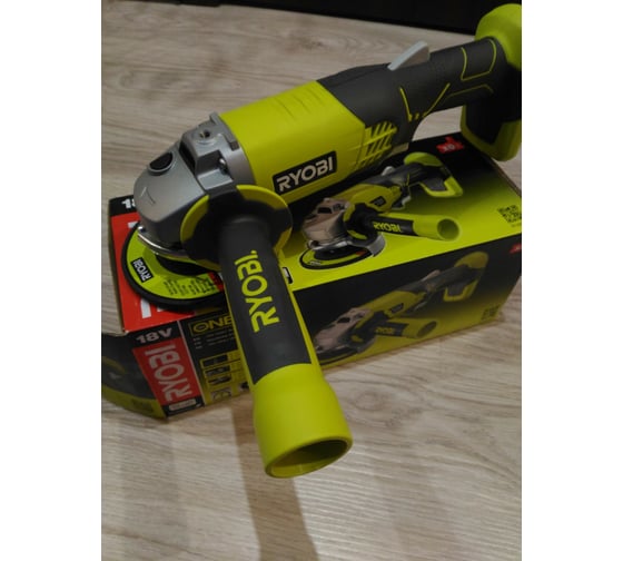 Аккумуляторная угловая шлифмашина Ryobi ONE+ R18AG-0 5133001903 60