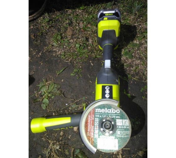 Аккумуляторная угловая шлифмашина Ryobi ONE+ R18AG-0 5133001903 65