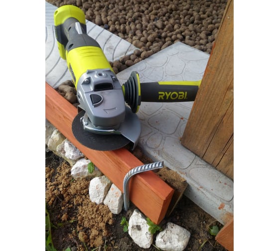 Аккумуляторная угловая шлифмашина Ryobi ONE+ R18AG-0 5133001903 68