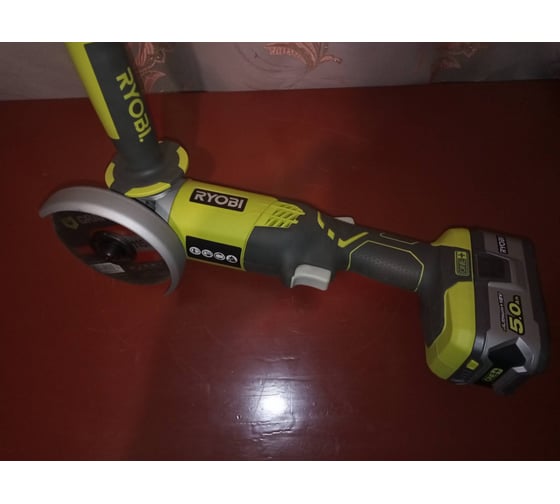 Аккумуляторная угловая шлифмашина Ryobi ONE+ R18AG-0 5133001903 26