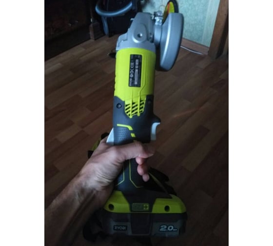 Аккумуляторная угловая шлифмашина Ryobi ONE+ R18AG-0 5133001903 31