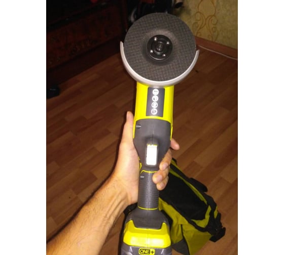 Аккумуляторная угловая шлифмашина Ryobi ONE+ R18AG-0 5133001903 30