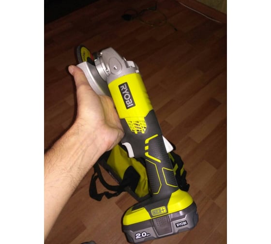 Аккумуляторная угловая шлифмашина Ryobi ONE+ R18AG-0 5133001903 29