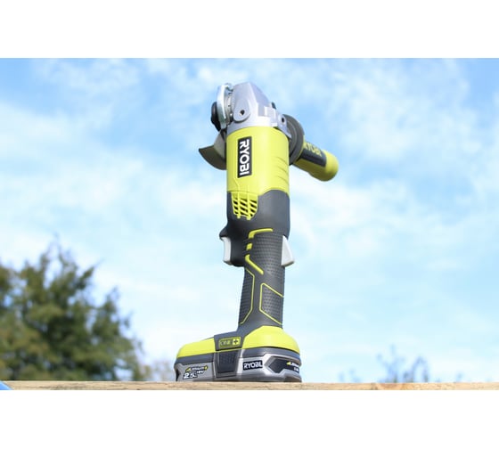 Аккумуляторная угловая шлифмашина Ryobi ONE+ R18AG-0 5133001903 32