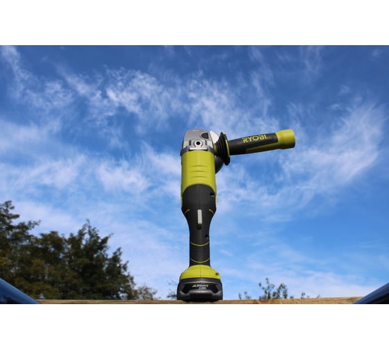 Аккумуляторная угловая шлифмашина Ryobi ONE+ R18AG-0 5133001903 33