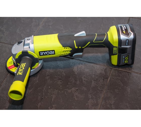 Аккумуляторная угловая шлифмашина Ryobi ONE+ R18AG-0 5133001903 17