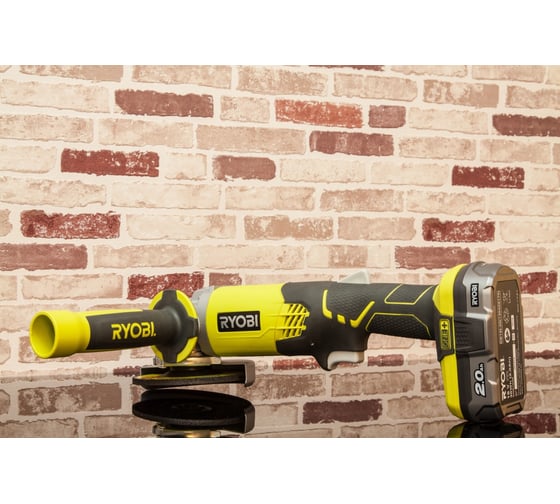Аккумуляторная угловая шлифмашина Ryobi ONE+ R18AG-0 5133001903 21