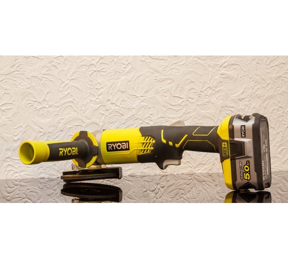 Аккумуляторная угловая шлифмашина Ryobi ONE+ R18AG-0 5133001903 22