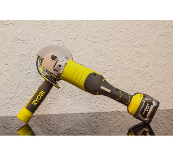 Аккумуляторная угловая шлифмашина Ryobi ONE+ R18AG-0 5133001903 23