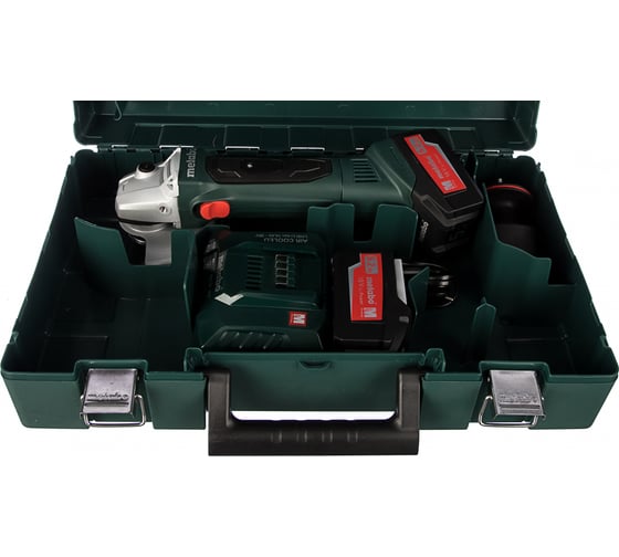 Аккумуляторная угловая шлифовальная машина metabo w 18 ltx 125 t03330