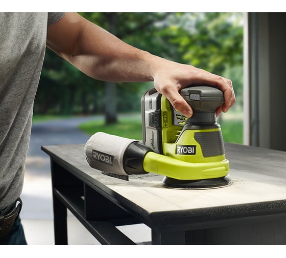 Эксцентриковая шлифмашина Ryobi ONE+ R18ROS-0 5133002471 5