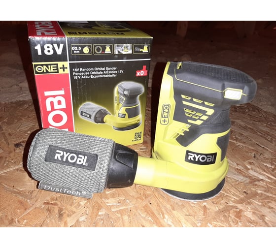 Эксцентриковая шлифмашина Ryobi ONE+ R18ROS-0 5133002471 13