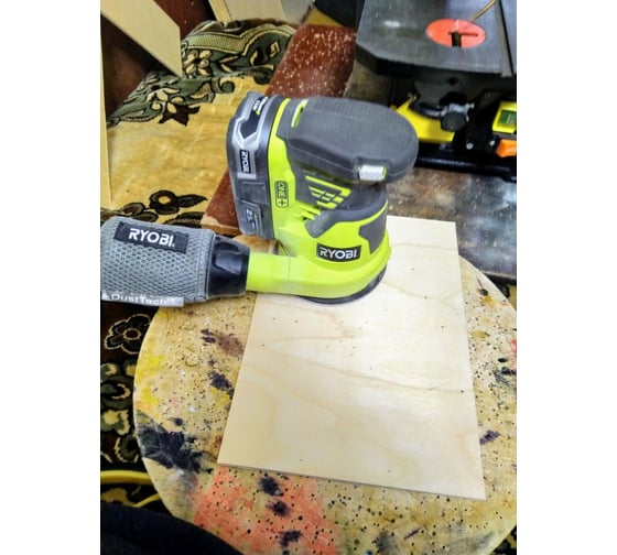 Эксцентриковая шлифмашина Ryobi ONE+ R18ROS-0 5133002471 10