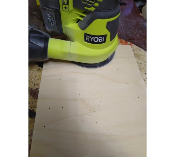 Эксцентриковая шлифмашина Ryobi ONE+ R18ROS-0 5133002471 7