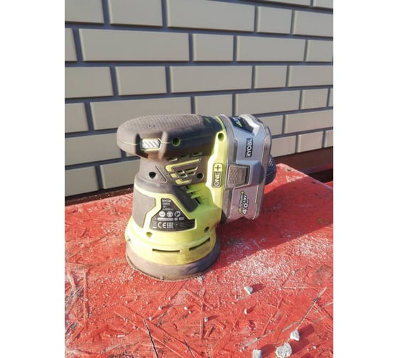 Эксцентриковая шлифмашина Ryobi ONE+ R18ROS-0 5133002471 12