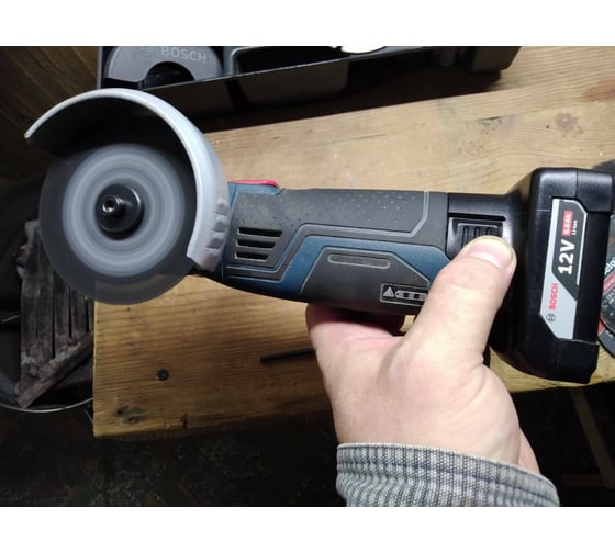 Аккумуляторная угловая шлифмашина Bosch GWS 12V-76 Professional Solo 0.601.9F2.000 25