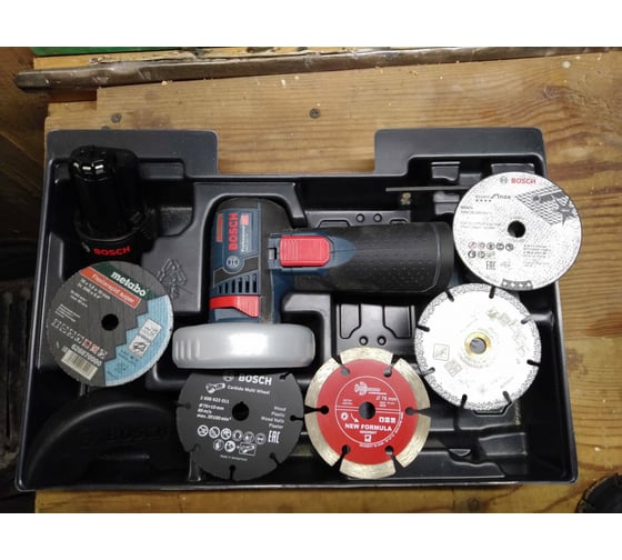 Аккумуляторная угловая шлифмашина Bosch GWS 12V-76 Professional Solo 0.601.9F2.000 24