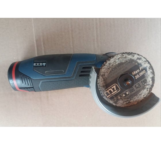 Аккумуляторная угловая шлифмашина Bosch GWS 12V-76 Professional Solo 0.601.9F2.000 8