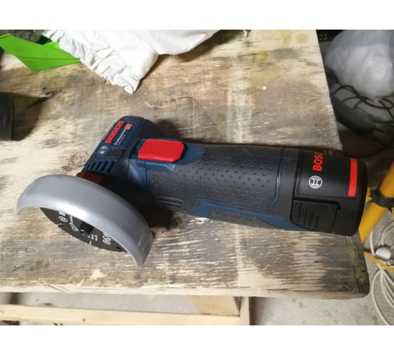 Аккумуляторная угловая шлифмашина Bosch GWS 12V-76 Professional Solo 0.601.9F2.000 10