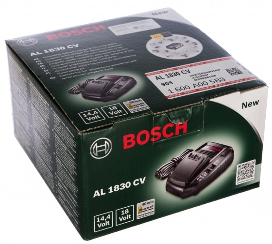 Компактное быстрозарядное устройство AL 1830 CV Bosch 1600A005B3 4