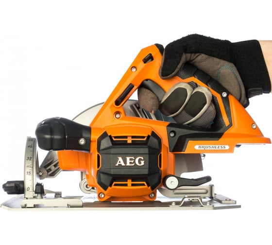 Аккумуляторная бесщеточная дисковая пила AEG BKS 18 BL-0 4935451537 6