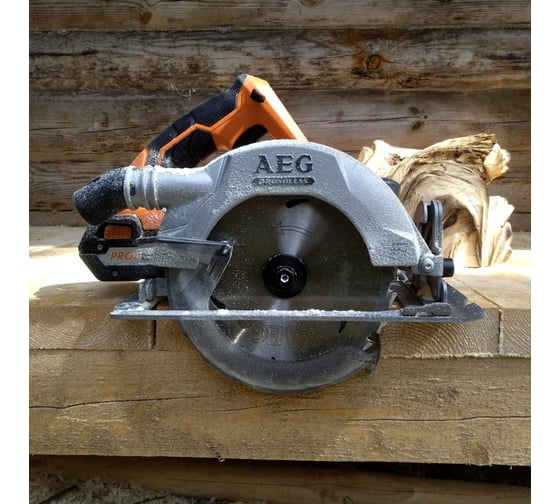 Аккумуляторная бесщеточная дисковая пила AEG BKS 18 BL-0 4935451537 10