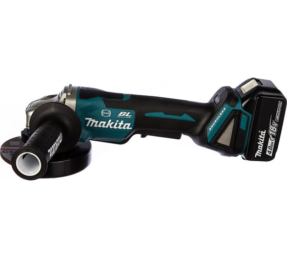Машина шлифовальная угловая аккумуляторная makita dga508rme. Смотреть фото Машина шлифовальная угловая аккумуляторная makita dga508rme. Смотреть картинку Машина шлифовальная угловая аккумуляторная makita dga508rme. Картинка про Машина шлифовальная угловая аккумуляторная makita dga508rme. Фото Машина шлифовальная угловая аккумуляторная makita dga508rme