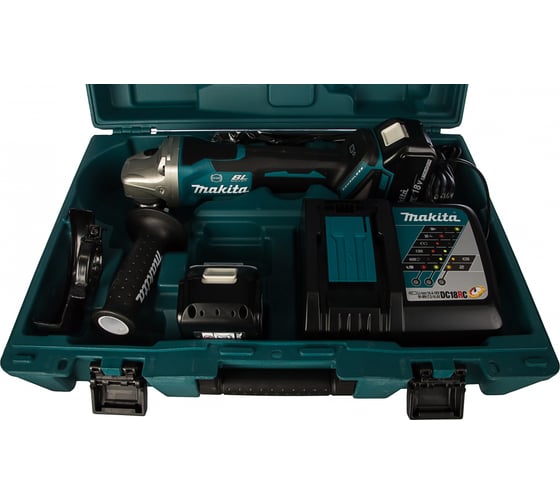 Машина шлифовальная угловая аккумуляторная makita dga508rme. Смотреть фото Машина шлифовальная угловая аккумуляторная makita dga508rme. Смотреть картинку Машина шлифовальная угловая аккумуляторная makita dga508rme. Картинка про Машина шлифовальная угловая аккумуляторная makita dga508rme. Фото Машина шлифовальная угловая аккумуляторная makita dga508rme