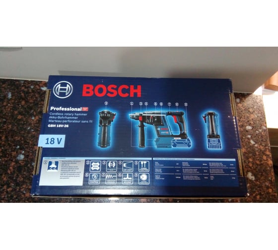 Аккумуляторный перфоратор Bosch GBH 18V-26 Solo 0.611.909.000 6