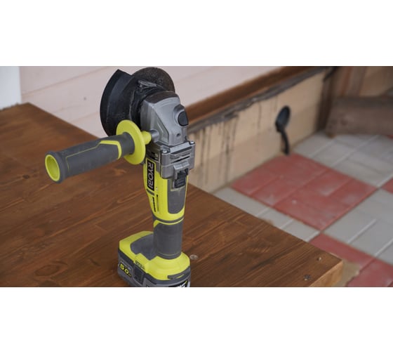 Бесщеточная углошлифмашина Ryobi ONE+ R18AG7-0 5133002852 10