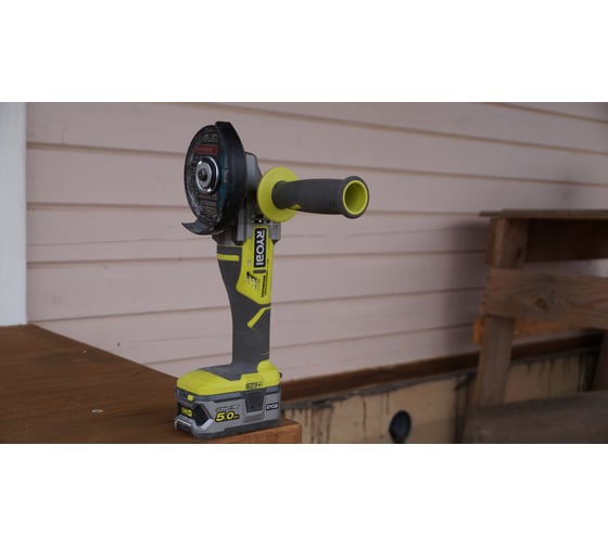 Бесщеточная углошлифмашина Ryobi ONE+ R18AG7-0 5133002852 11