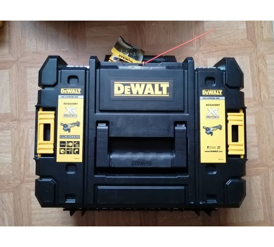 Бесщеточная угловая шлифмашина DEWALT DCG405NT 7