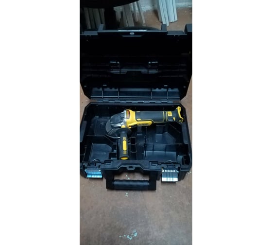 Бесщеточная угловая шлифмашина DEWALT DCG405NT 15