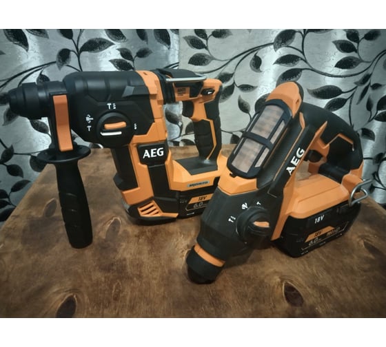 Аккумуляторный бесщеточный трехрежимный перфоратор AEG BBH18BL-0 4935464751 11