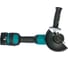 Аккумуляторная углошлифовальная машина makita dga504zxb 198845 9
