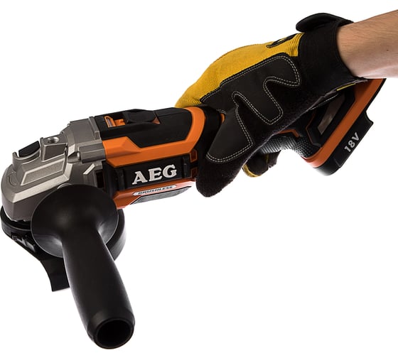 Бесщеточная угловая шлифмашина AEG BEWS18-125BL-0 4935464414 11