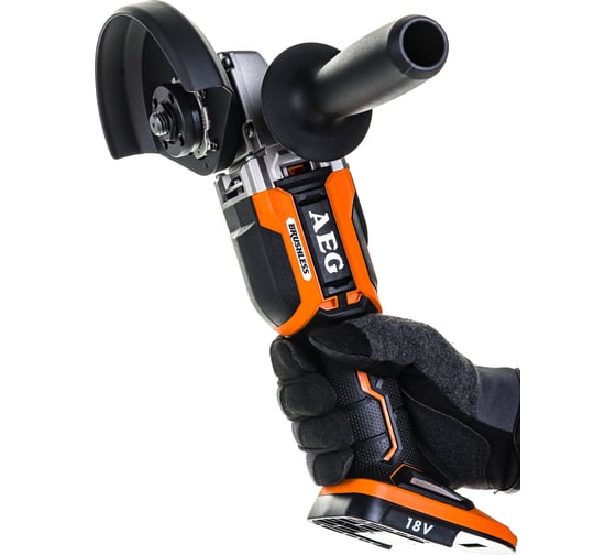 Бесщеточная угловая шлифмашина AEG BEWS18-125BL-0 4935464414 13
