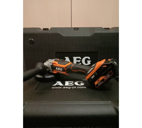 Бесщеточная угловая шлифмашина AEG BEWS18-125BL-0 4935464414 22