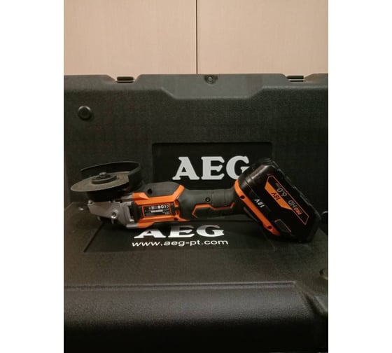 Бесщеточная угловая шлифмашина AEG BEWS18-125BL-0 4935464414 21