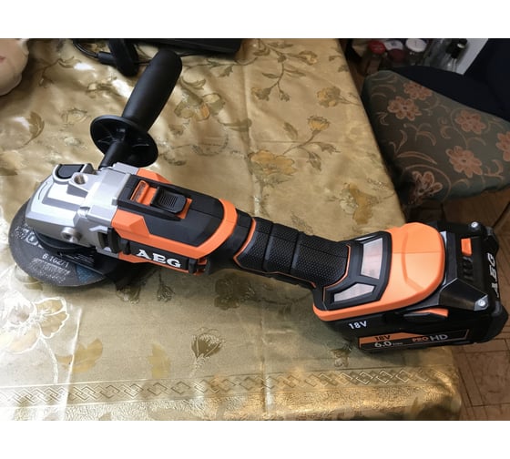 Бесщеточная угловая шлифмашина AEG BEWS18-125BL-0 4935464414 20