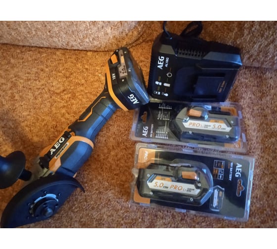 Бесщеточная угловая шлифмашина AEG BEWS18-125BL-0 4935464414 23