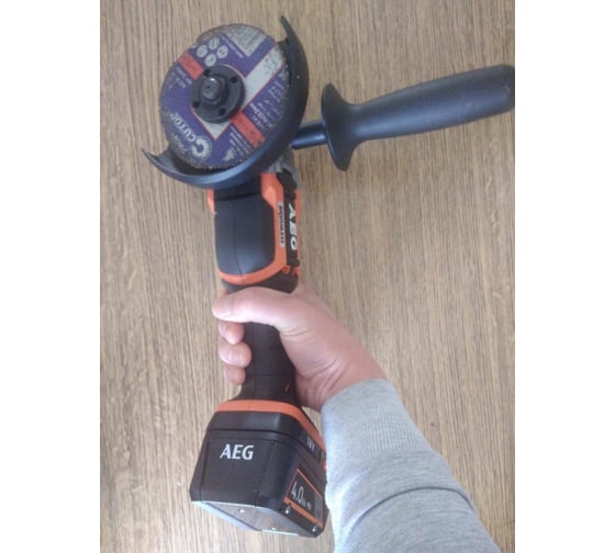 Бесщеточная угловая шлифмашина AEG BEWS18-125BL-0 4935464414 26