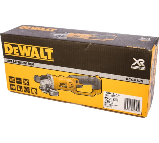 Углошлифовальная машина dewalt dcg412n