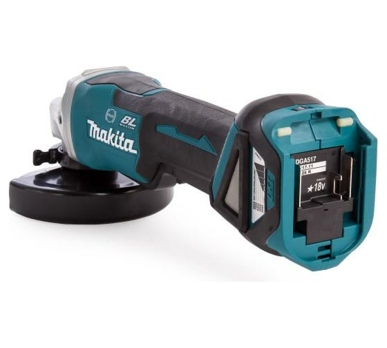 Аккумуляторная углошлифовальная машина makita dga517z