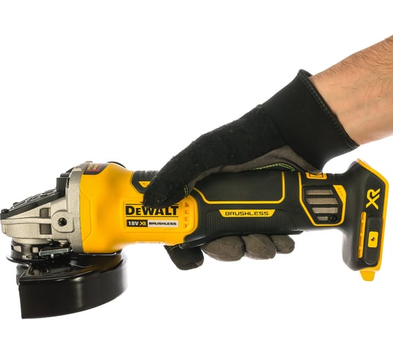 Бесщеточная угловая шлифмашина DEWALT 18 В XR DCG406N 4