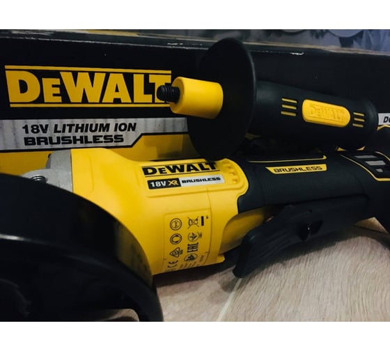 Бесщеточная угловая шлифмашина DEWALT 18 В XR DCG406N 20