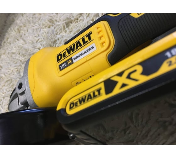 Бесщеточная угловая шлифмашина DEWALT 18 В XR DCG406N 9