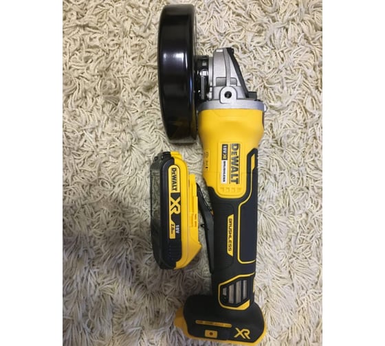 Бесщеточная угловая шлифмашина DEWALT 18 В XR DCG406N 10