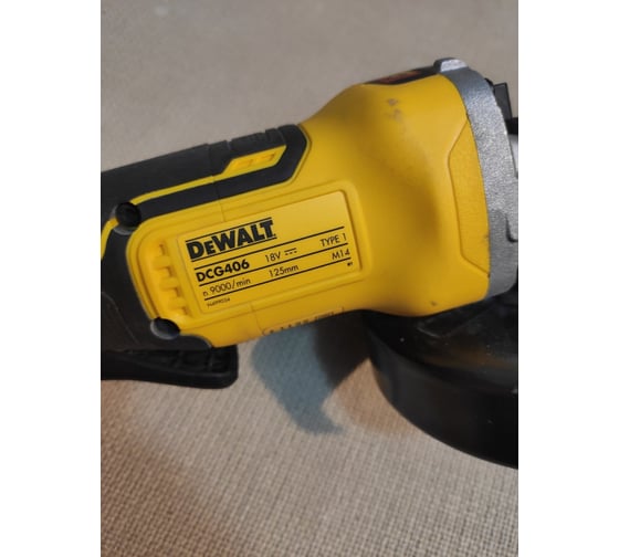 Бесщеточная угловая шлифмашина DEWALT 18 В XR DCG406N 37