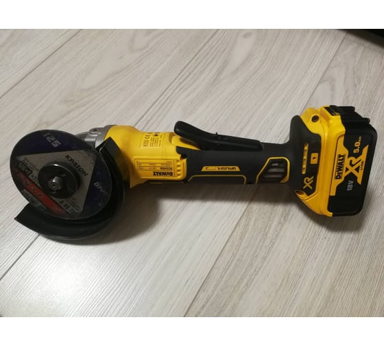 Бесщеточная угловая шлифмашина DEWALT 18 В XR DCG406N 6